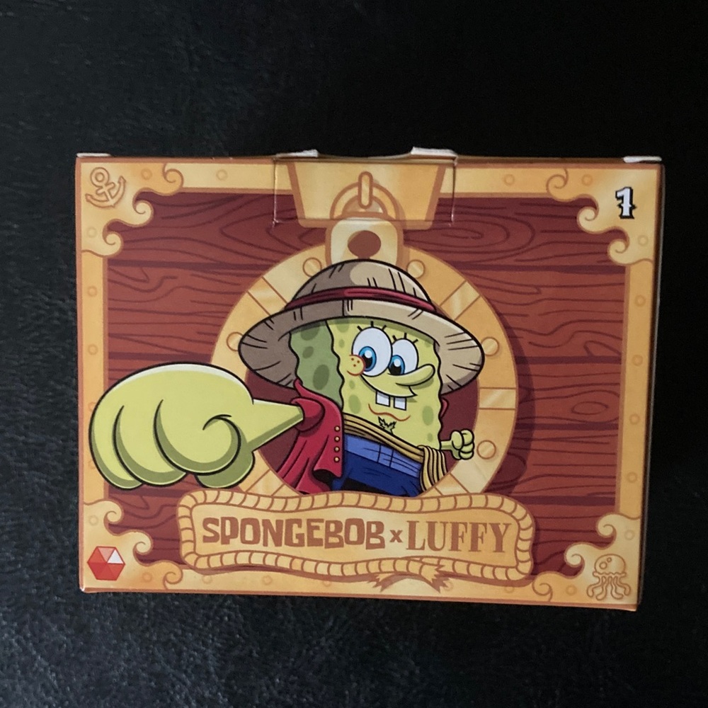 SpongeBob Squarepants Yellow & Red Pirate action figure